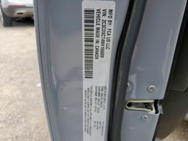 2022 DODGE CHARGER R/ 2C3CDXCT4NH166609