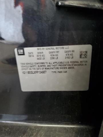 2015 CHEVROLET MALIBU LS 1G11B5SLXFF134967