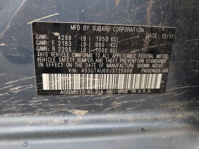 2018 SUBARU IMPREZA LI 4S3GTAU69J3725008