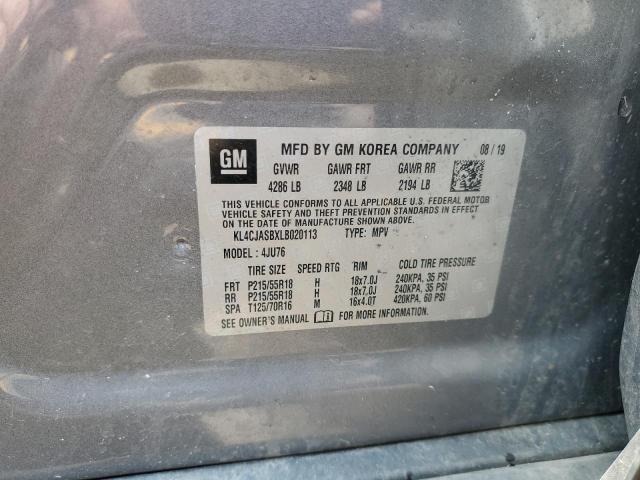 2020 BUICK ENCORE PRE KL4CJASBXLB020113
