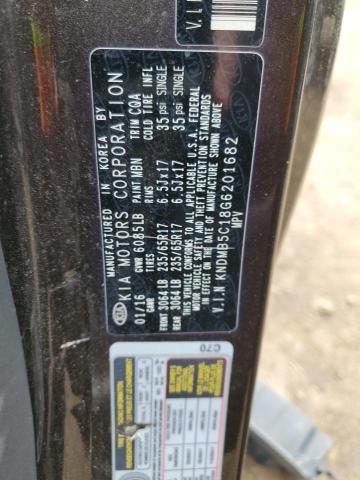 2016 KIA SEDONA LX - KNDMB5C18G6201682