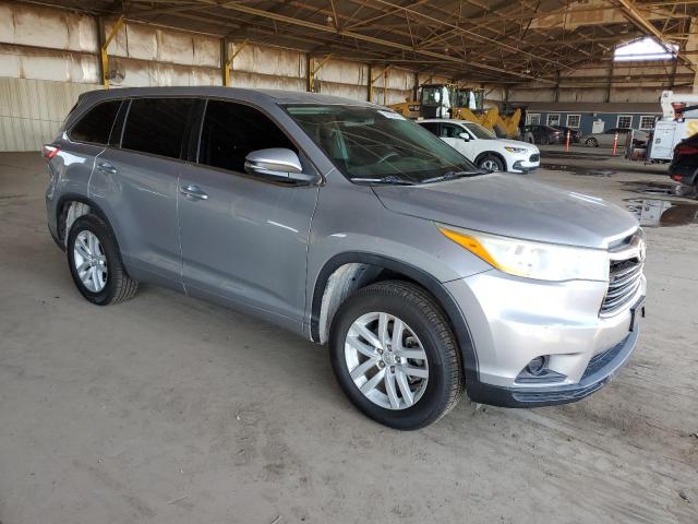 Vin: 5tdzarfh3es006692, lot: 59560265, toyota highlander le 20144