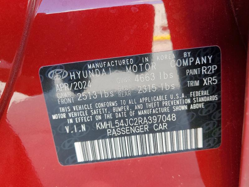 2024 HYUNDAI SONATA N L KMHL54JC2RA397048