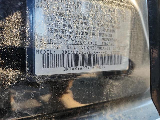2019 NISSAN SENTRA - 3N1AB7AP7KY294074