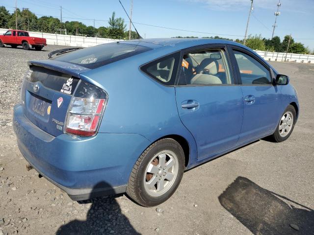 TOYOTA PRIUS 2005 blue hatchbac hybrid engine JTDKB20U053015265 photo #4