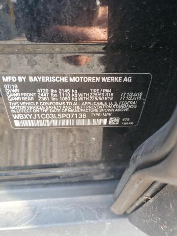 2020 BMW X2 XDRIVE28I WBXYJ1C03L5P07136