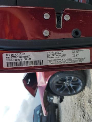 2021 DODGE CHALLENGER - 2C3CDZFJ4MH631300