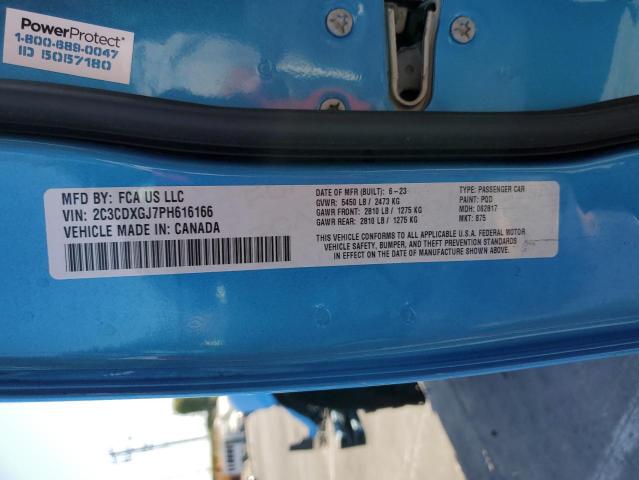 2023 DODGE CHARGER SC 2C3CDXGJ7PH616166