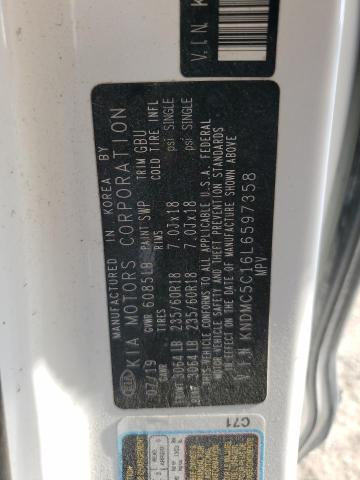 2020 KIA SEDONA EX KNDMC5C16L6597358