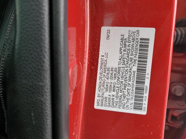 2023 ACURA INTEGRA A- 19UDE4H69PA009448