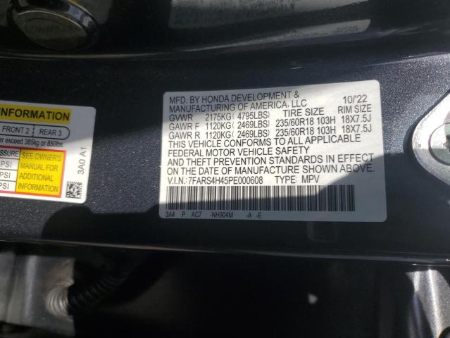 2023 HONDA CR-V EX - 7FARS4H45PE000608