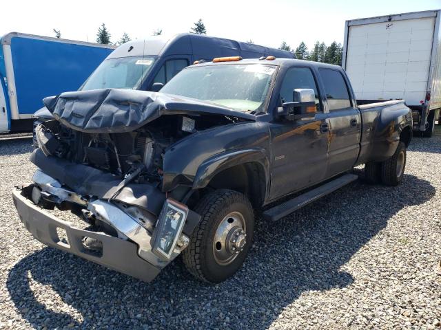 CHEVROLET silverado 2005 black crew pic diesel 1GCJK332X5F880982 photo #1