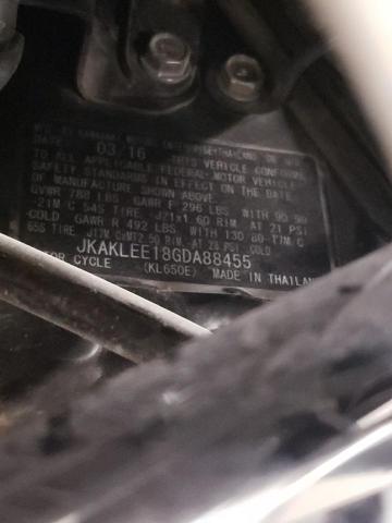 2016 KAWASAKI KL650 E JKAKLEE18GDA88455