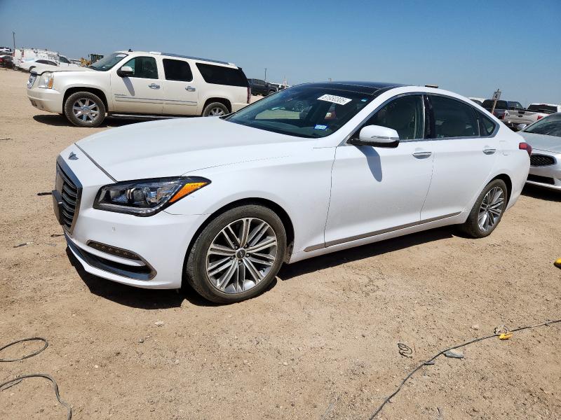 Vin: kmhgn4je6ju216605, lot: 61950305, genesis g80 base 2018 img_1