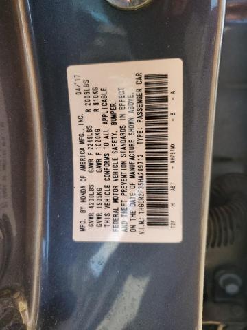 2017 HONDA ACCORD LX - 1HGCR2F35HA209712
