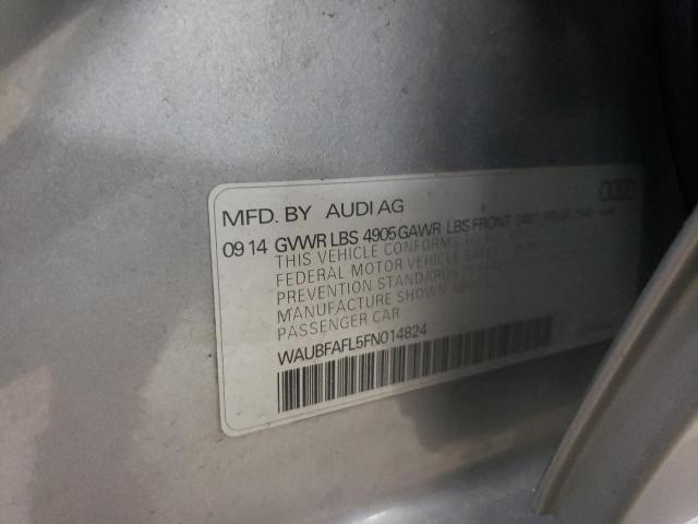 waubfafl5fn014824 - 2015 Audi a4 premium - #62473765
