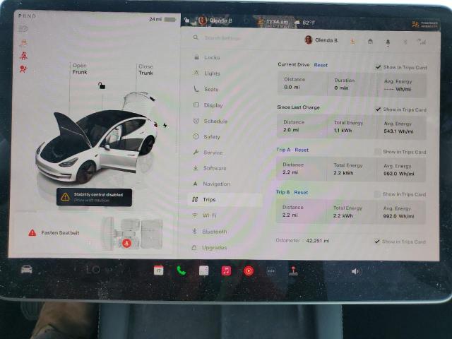 2023 TESLA MODEL 3 5YJ3E1EA4PF584940