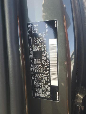 2018 VOLVO XC60 T6 LYVA22RK3JB117199