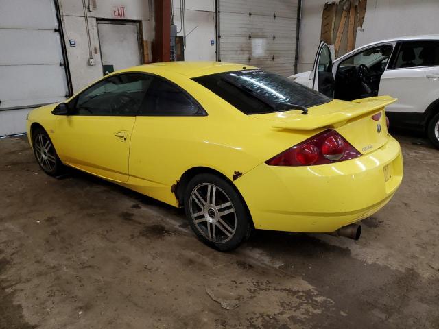 MERCURY COUGAR V6 2001 yellow hatchbac gas 1ZWFT61L015617389 photo #3