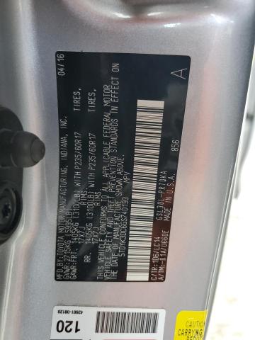 2016 TOYOTA SIENNA XLE - 5TDYK3DC6GS740193