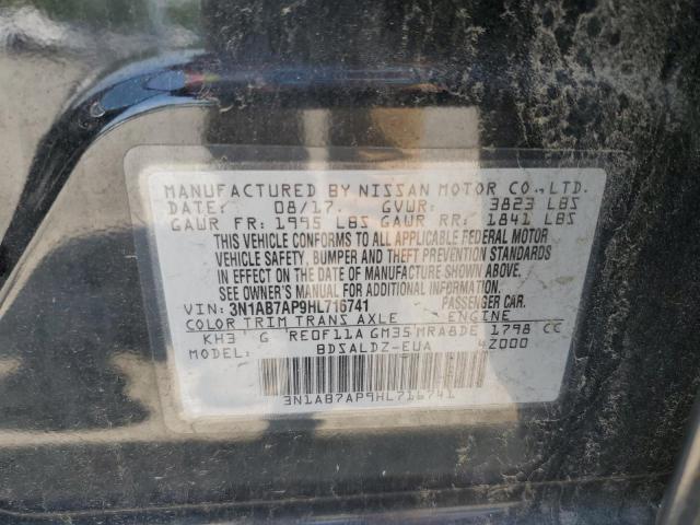 2017 NISSAN SENTRA S - 3N1AB7AP9HL716741
