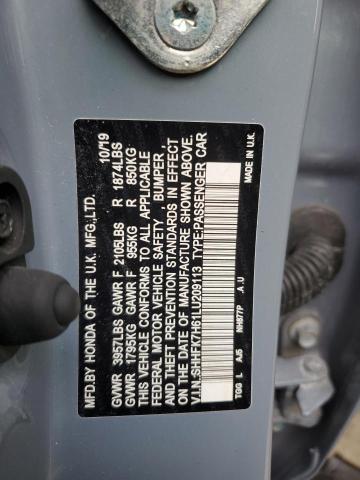 2020 HONDA CIVIC EX SHHFK7H61LU209113