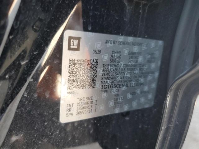 2020 GMC CANYON SLE 1GTG5CEN4L1114796