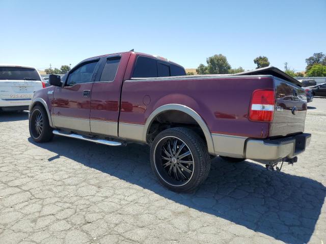 FORD F150 2004 burgundy  gas 1FTPX12544NA27347 photo #3