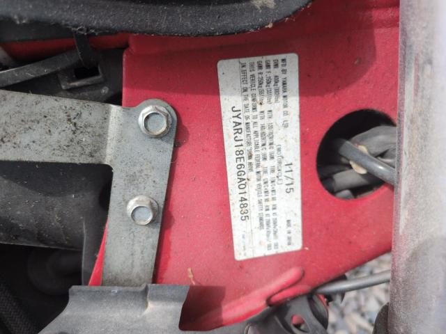 2016 YAMAHA FZ6 R JYARJ18E6GA014835