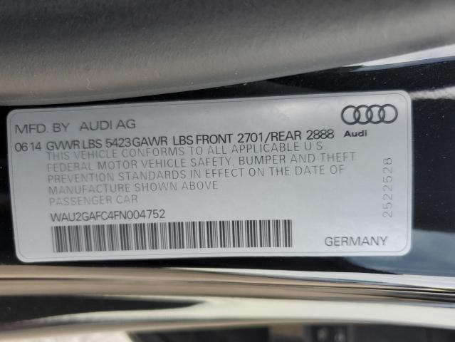 2015 AUDI A7 PRESTIG WAU2GAFC4FN004752