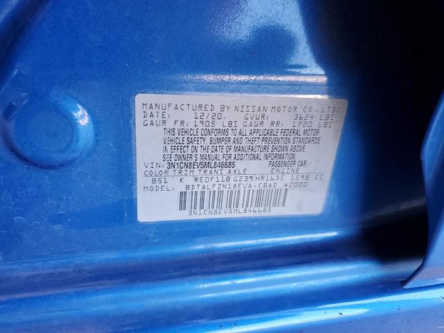 2021 NISSAN VERSA SV - 3N1CN8EV5ML846685