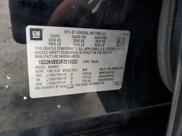 2015 CHEVROLET SILVERADO #3216834274