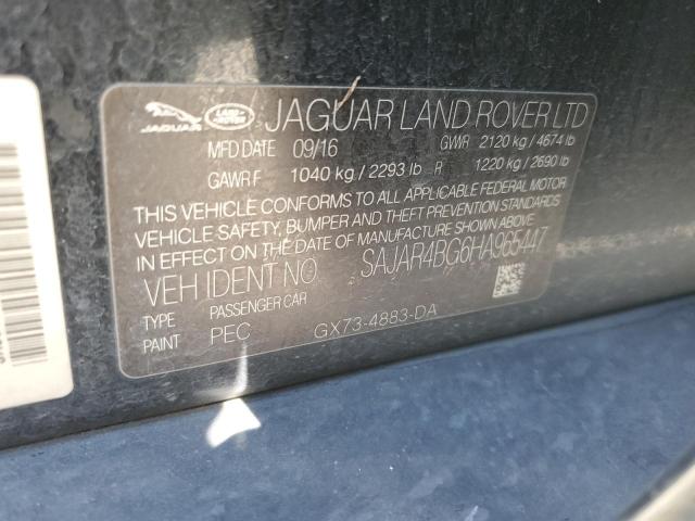 2017 JAGUAR XE SAJAR4BG6HA965447