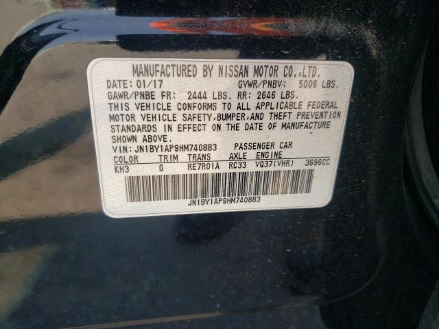 2017 INFINITI Q70 3.7 JN1BY1AP9HM740883