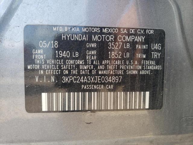 2018 HYUNDAI ACCENT SE - 3KPC24A3XJE034897