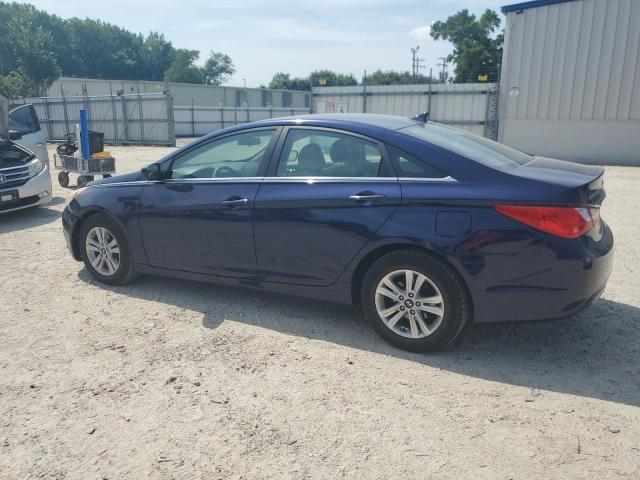 HYUNDAI SONATA GLS 2011 blue  gas 5NPEB4AC3BH106058 photo #3