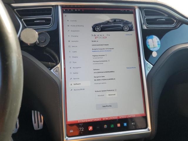2016 TESLA MODEL S 5YJSA1E44GF136263