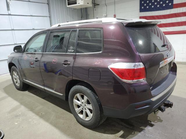 Vin: 5tdbk3eh4ds201695, lot: 59370975, toyota highlander base 20132
