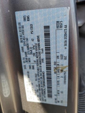 2024 FORD F150 LIGHTNING XLT 1FT6W3L75RWG08643