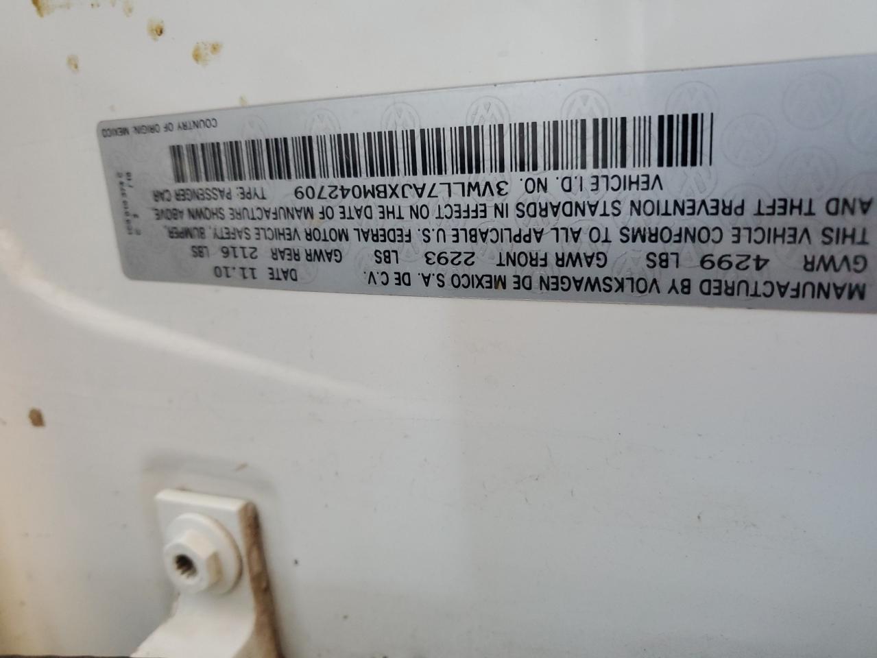 Volkswagen Jetta tdi 2011