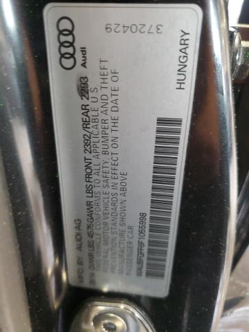 2015 AUDI S3 PREMIUM WAUBFGFF6F1055998