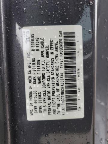 2015 HONDA ACCORD EXL 1HGCT2B83FA005734