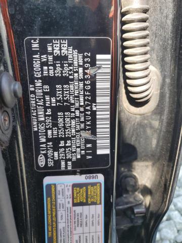 2015 KIA SORENTO EX 5XYKU4A72FG634932
