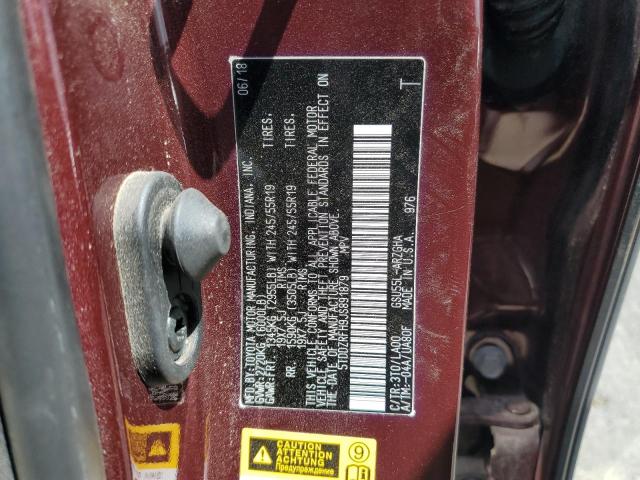 2018 TOYOTA HIGHLANDER 5TDDZRFH9JS891879