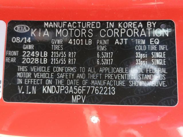 2015 KIA SOUL + - KNDJP3A56F7762213