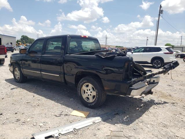 CHEVROLET SILVERADO 2005 black crew pic gas 2GCEC13T951100957 photo #3