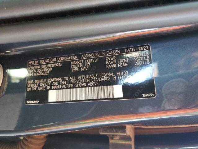 2024 VOLVO XC60 PLUS - YV4L12RL6R1819215