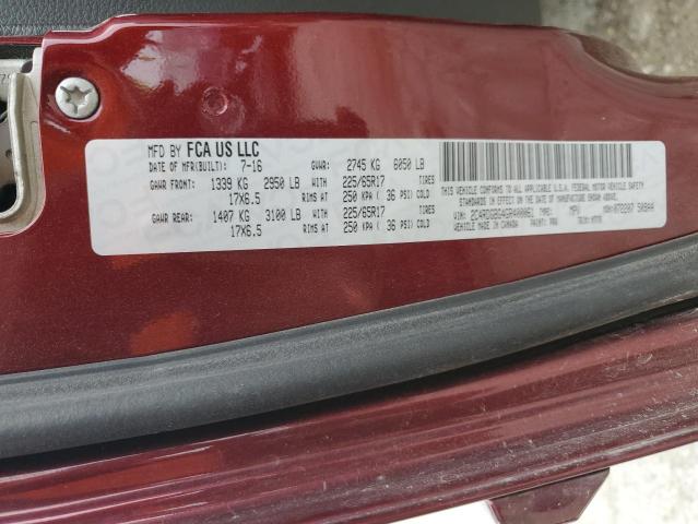 2016 DODGE GRAND CARA - 2C4RDGBG4GR400061