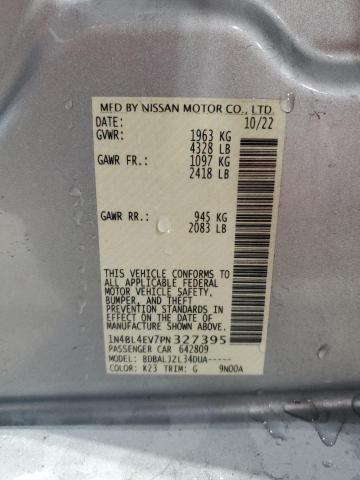 2023 NISSAN ALTIMA SL 1N4BL4EV7PN327395