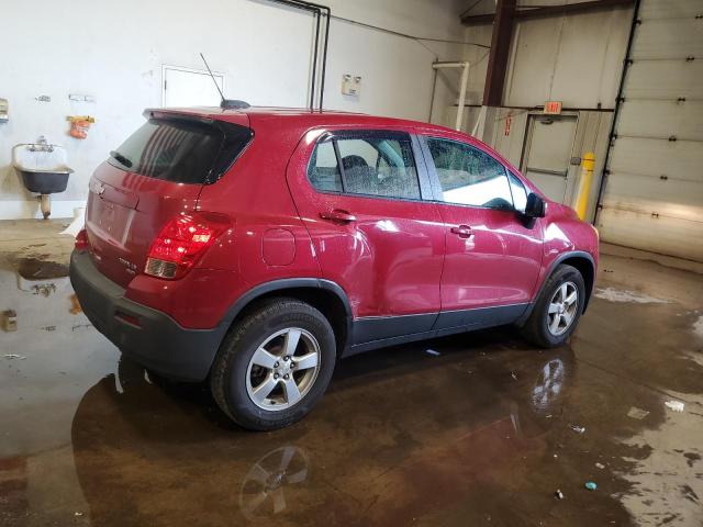 CHEVROLET TRAX 1LS 2015 red  gas KL7CJPSB5FB235960 photo #4